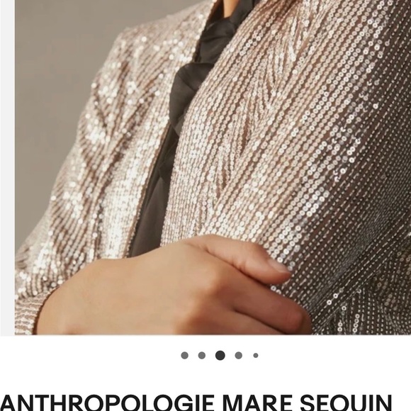 Anthropologie Mare sequined midi duster - Picture 2 of 5